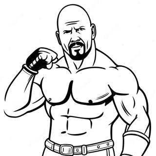 Stone Cold Steve Austin Fargeleggingsark 58134-48316