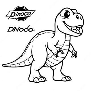 Dinoco Logo Fargeleggingsark 59005-49003