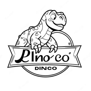 Dinoco Logo Fargeleggingsark 59005-49004