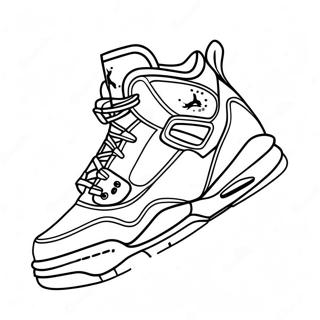 Air Jordans I Aksjon Fargeleggingsark 59217-49165