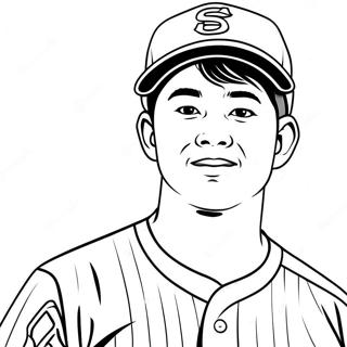 Shohei Ohtani Fargeleggingsark 59246-49179