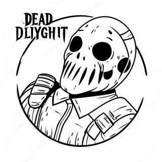 Dead By Daylight Logo Fargeleggingsark 59546-49423