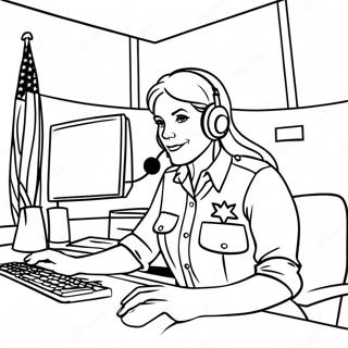 911 Operator Fargeleggingsark 60346-50067