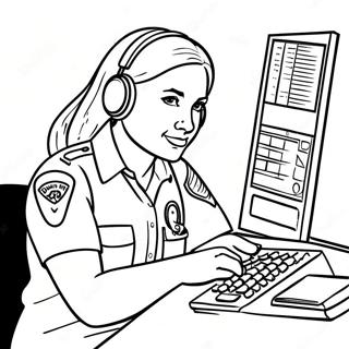 Travl 911 Operator Pa Jobb Fargeleggingsark 60347-50070