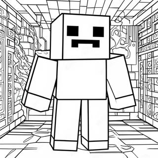 Minecraft Ghast Fargeleggingsark