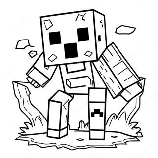 Minecraft Ghast Fargeleggingsark 60486-50180