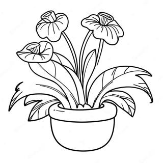 Audrey Ii Plante Fargeleggingsark 60957-50548