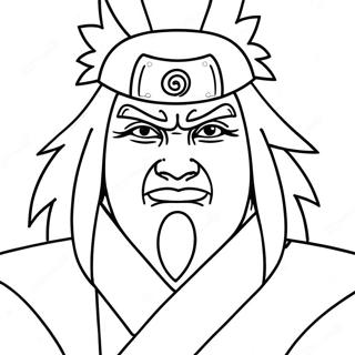 Jiraiya Fargeleggingsark 61916-51307