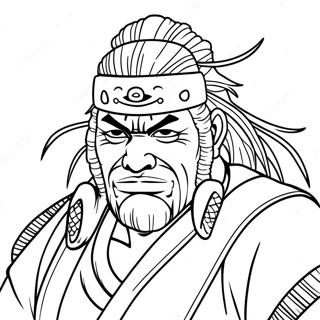 Jiraiya I Sage Modus Fargeleggingsark 61917-51313