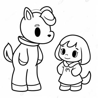 Chara Og Asriel Undertale Fargeleggingsark 6255-4999