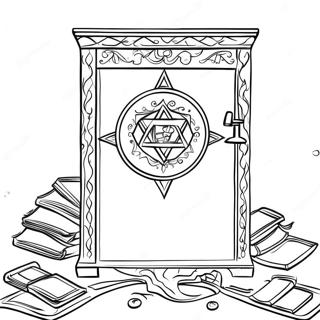 Tzedakah Fargeleggingsark 62968-52130