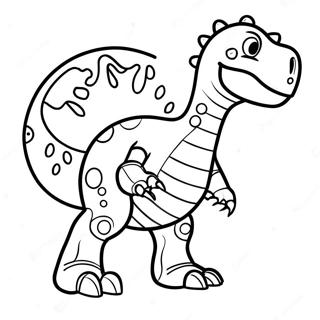 Robot Dinosaur Fargeleggingsark 63409-52467