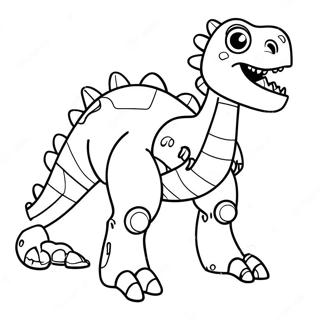 Robot Dinosaur Fargeleggingsark 63409-52468