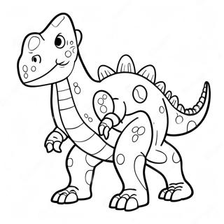 Fierce Robot Dinosaur Fargeleggingsark 63410-52474