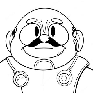 Dr Robotnik Fargeleggingsark 63469-52502