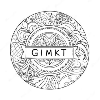 Gimkit Logo Fargeleggingsark 63889-52852