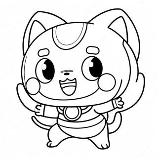 Yo Kai Watch Fargeleggingsark 64700-53486