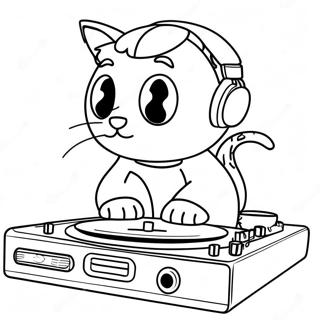 Dj Catnip Fargeleggingsark 64720-53503