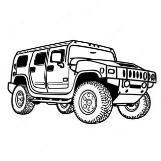 Hummer Fargeleggingsark 65230-53910