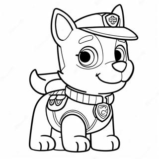 Tracker Paw Patrol Fargeleggingsark