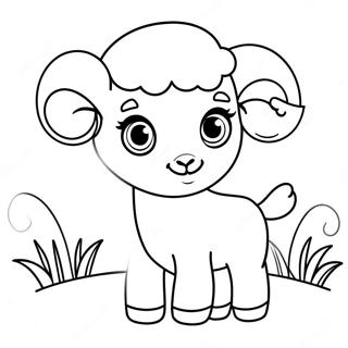 Sot Baby Ram Fargeleggingsark 65991-54511