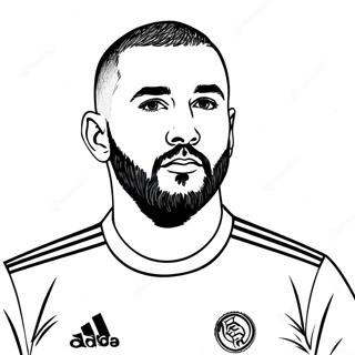 Benzema Fargeleggingsark