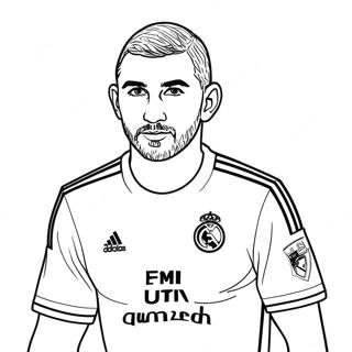 Benzema Fargeleggingsark 66010-54527