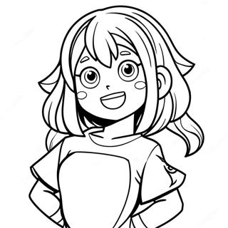 Uraraka Fargeleggingsark 66610-54995