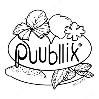 Publix Logo Fargeleggingsark 66870-55211