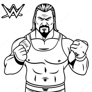 Wwe Superstars I Aksjon Fargeleggingsark 67092-55377