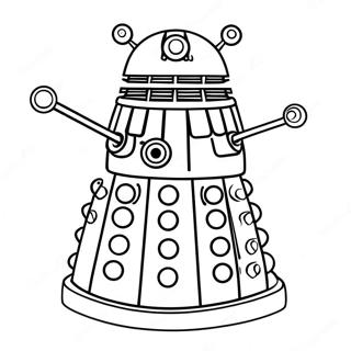 Dalek I Aksjon Fargeleggingsark 6735-5479