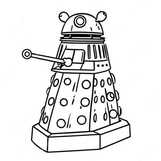 Dalek I Aksjon Fargeleggingsark 6735-5480