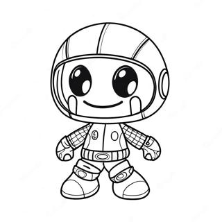 Sackboy I Eventyrutstyr Fargeleggingsark 67403-55616