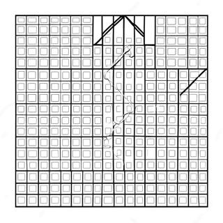 Tetris Spillrutenett Fargeleggingsark 68542-56522