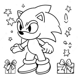 Sonic Jul Fargeleggingsark 6854-5571