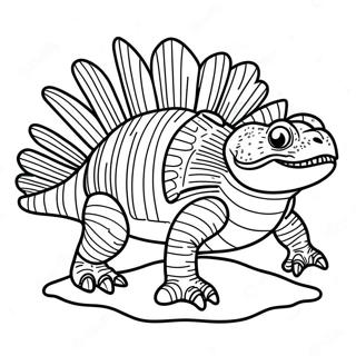 Dimetrodon Fargeleggingsark 69023-56890