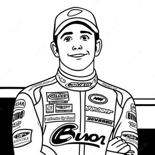 Chase Elliott Fargeleggingsark 69393-57192