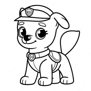 Eventyrlige Skye Paw Patrol Fargeleggingsark 69874-57559