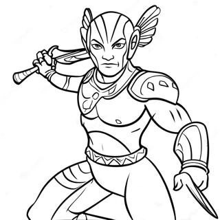 Navi Kriger I Kamp Fargeleggingsark 69944 57844