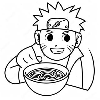 Naruto Nyter Deilig Ramen Fargeleggingsark 70124-57989