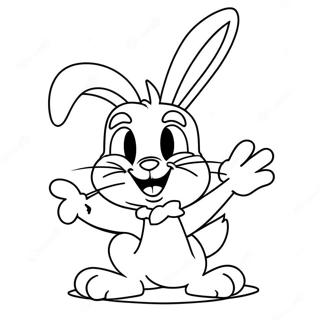 Bugs Bunny I Nissehatt Fargeleggingsark 70554-58337