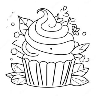 Deilig Cupcake Baking Fargeleggingsark 7065-5751