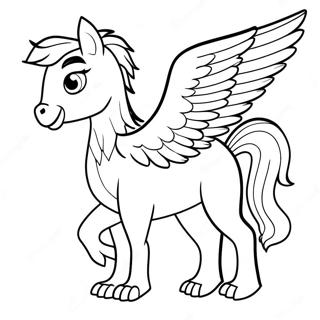 Hippogriff Fargeleggingsark 71423-59023