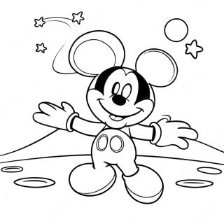 Mickey Mouse Klubbhus Romeventyr Fargeleggingsark 71433-59048