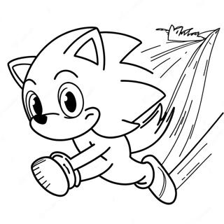 Sonic The Hedgehog Fart Fargeleggingsark 71914-59418