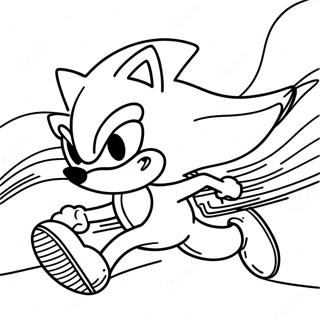 Sonic The Hedgehog Fart Fargeleggingsark 71914-59419