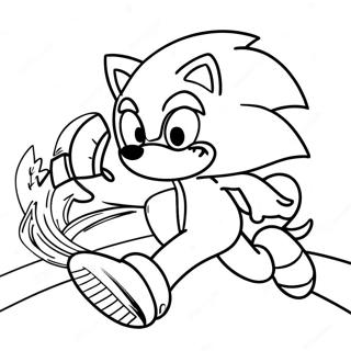 Sonic The Hedgehog Fart Fargeleggingsark 71914-59420