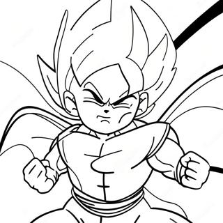 Dragon Ball Super Super Hero Fargeleggingsark