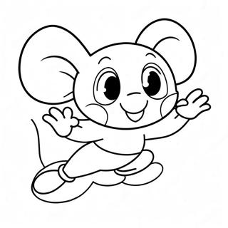 Mighty Mouse Flygende Eventyr Fargeleggingsark 74006-61069