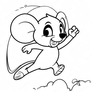 Mighty Mouse Flygende Eventyr Fargeleggingsark 74006-61070